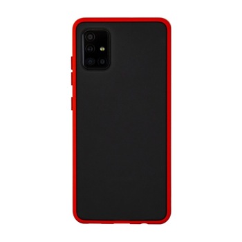 Bumper Mercury Peach Garden pentru Samsung Galaxy A51, Antisoc, Rosu