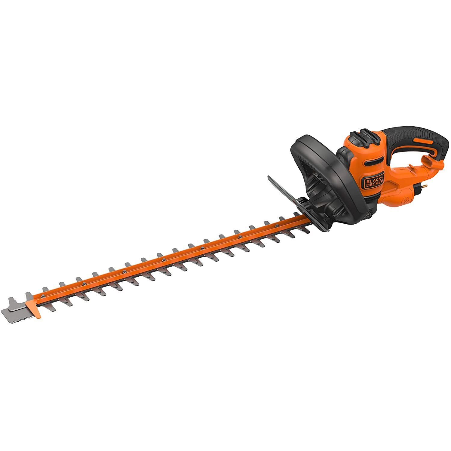 Foarfeca pentru tuns gardul viu, Black & Decker, electrica, 550 W, lama 60 cm