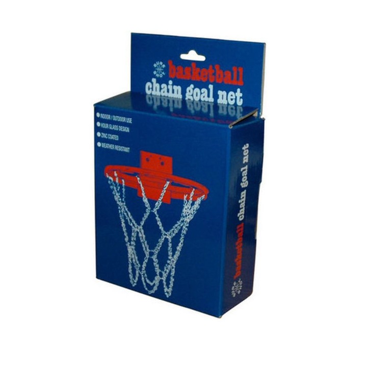 Мрежа за кош, метал, сребрист