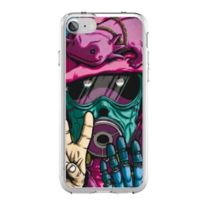 Husa silicon mov iPhone 7 Graffer