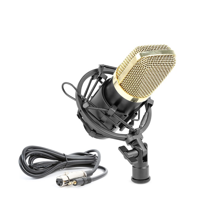 Microfon, Vonyx CM400B Broadcast, Podcast, Youtuber, Gamer Condenser Studio