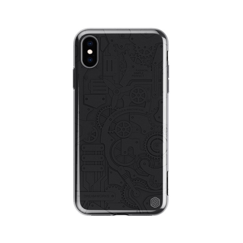 Husa Spate Nillkin Hybrid Machinery iPhone Xs Max Negru