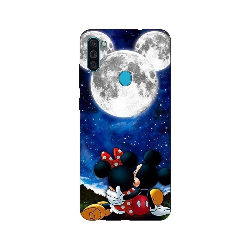 Husa Silicon Soft Upzz Print Samsung Galaxy M11 Moon