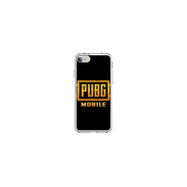 Husa silicon neagra iPhone 7 PUBG Mobile