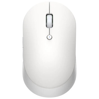 Mouse Xiaomi Mi Dual Mode Wireless Silent Edition, Alb Mouse Xiaomi Mi Dual Mode Wireless Silent Edition, Alb
