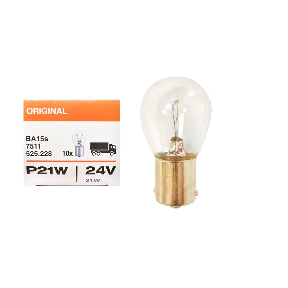 Bec Osram 21W / 24V BA15S