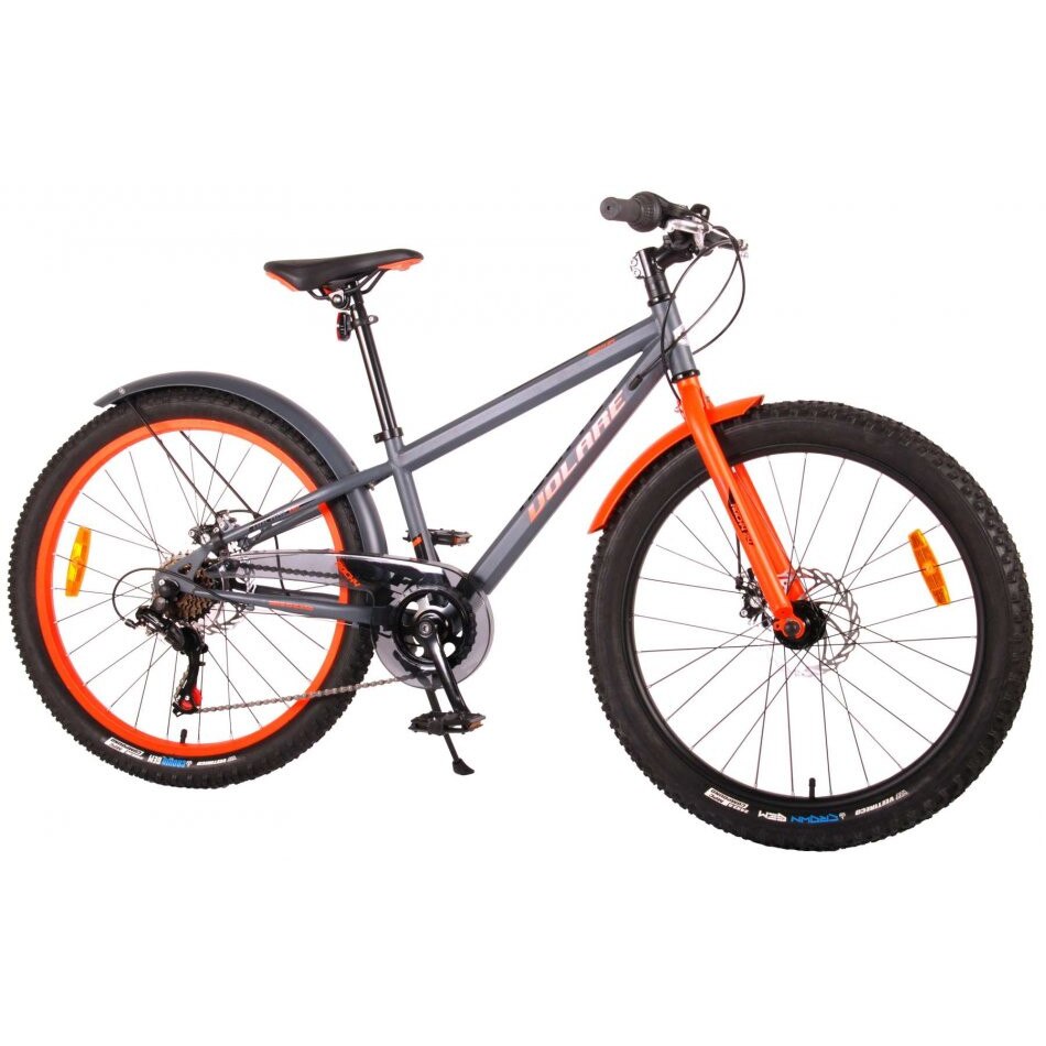 Bicicleta Volare Rocky 24 inch 6 viteze portocalie