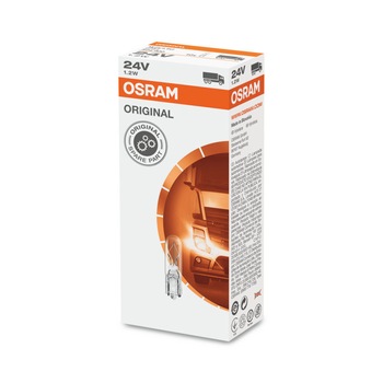 Bec Osram original w1.2w 24v w2x4,6d Bec Osram original w1.2w 24v w2x4,6d
