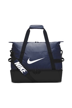 Nike, Geanta de mana unisex cu compartiment pentru pantofi, pentru fitness Academy - 45L, Bleumarin/Negru/Alb Nike, Geanta de mana unisex cu compartiment pentru pantofi, pentru fitness Academy - 45L, Bleumarin/Negru/Alb