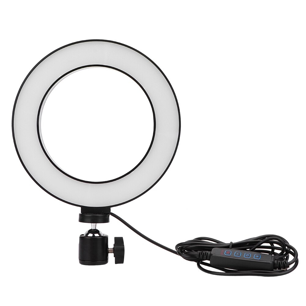 Lampa cu 3 moduri de iluminare, Yosoo, LED, 6 inch, Plastic, Negru