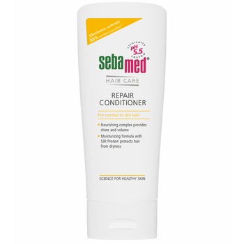Balsam dermatologic nutritiv restructurant Sebamed pentru par deteriorat, 200 ml Balsam dermatologic nutritiv restructurant Sebamed pentru par deteriorat, 200 ml