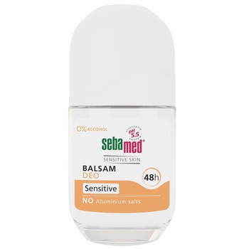 Deodorant balsam roll-on Sensitive Sebamed pentru piele sensibila, 50 ml Deodorant balsam roll-on Sensitive Sebamed pentru piele sensibila, 50 ml