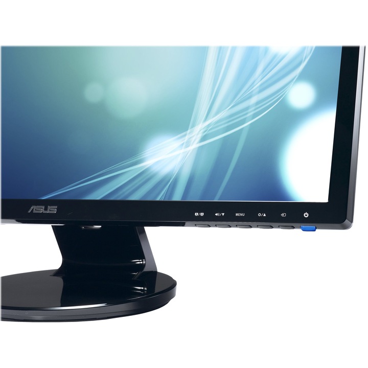 Monitor Gaming LED ASUS 24", Wide, Full HD, 1 ms, DVI-D, D-Sub, HDMI, Boxe, Negru, VE248HR