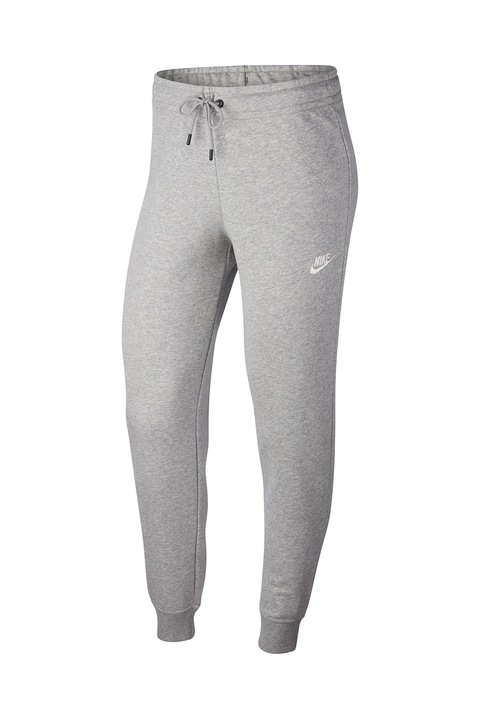 Nike, Спортен панталон Essential с връзка, Сив меланж