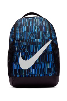 Nike, Rucsac cu imprimeu Brasilia, Albastru/Albastru/Verde Nike, Rucsac cu imprimeu Brasilia, Albastru/Albastru/Verde