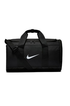 Nike, Geanta duffle cu model logo Team, Negru/Alb Nike, Geanta duffle cu model logo Team, Negru/Alb