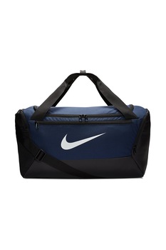 Geanta Duffel Nike Brasilia S 9.0, 41L Unisex, Midnight Navy/Black/White Geanta Duffel Nike Brasilia S 9.0, 41L Unisex, Midnight Navy/Black/White