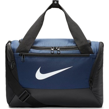 Geanta Duffel Nike Brasilia XS 9.0, 25L Unisex, Midnight Navy/Black/White Geanta Duffel Nike Brasilia XS 9.0, 25L Unisex, Midnight Navy/Black/White