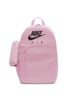 Nike, Rucsac cu buzunar frontal cu fermoar Elemental, Roz/Negru Nike, Rucsac cu buzunar frontal cu fermoar Elemental, Roz/Negru
