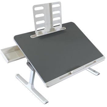 Masuta laptop multifunctionala Mytable, 60*45 cm, suport carte, suport tableta, caseta rechizite, pliabila, reglabila, gri Masuta laptop multifunctionala Mytable, 60*45 cm, suport carte, suport tableta, caseta rechizite, pliabila, reglabila, gri