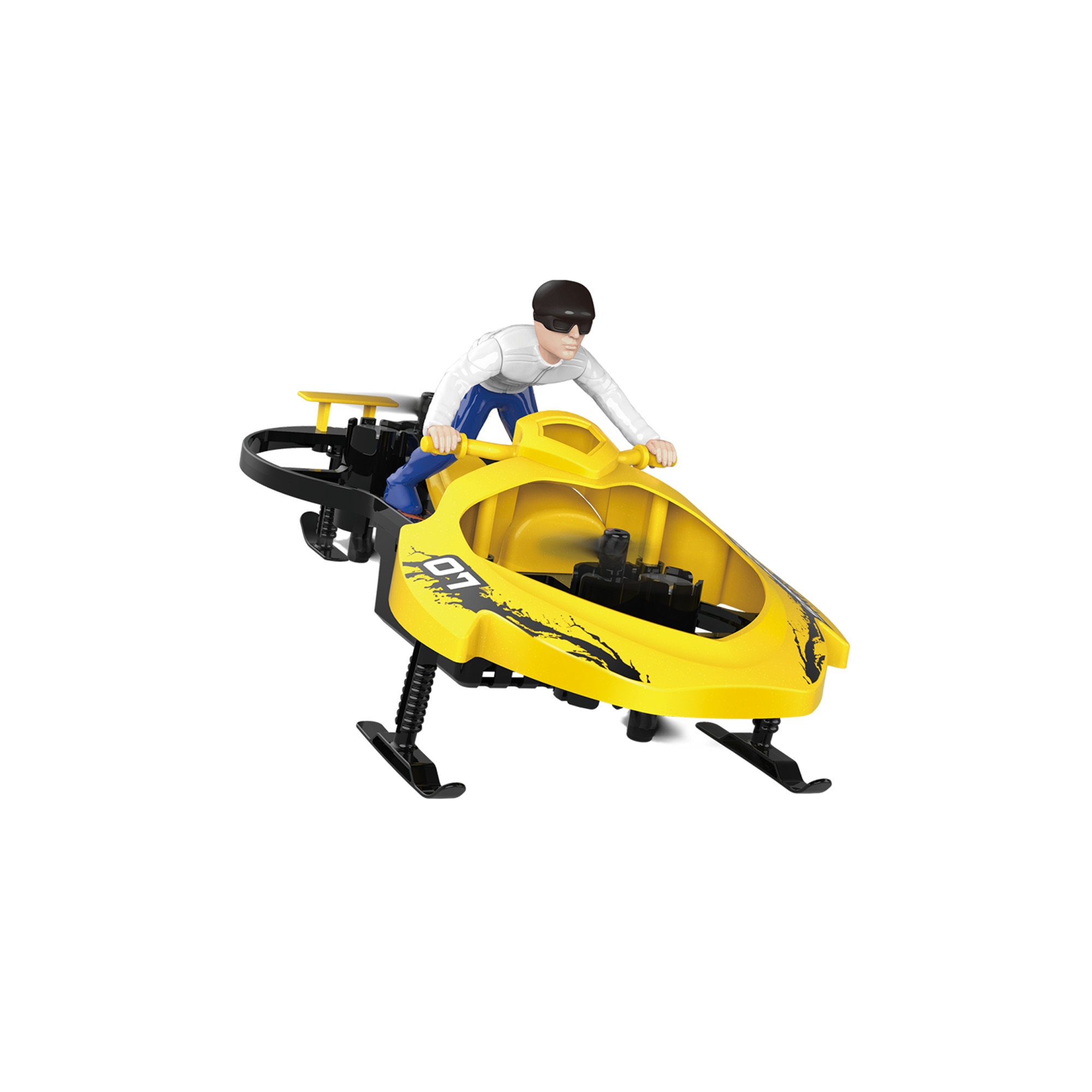 Drona Snowmobil Extreme Air Cycle cu control gestual, 2.4 Ghz