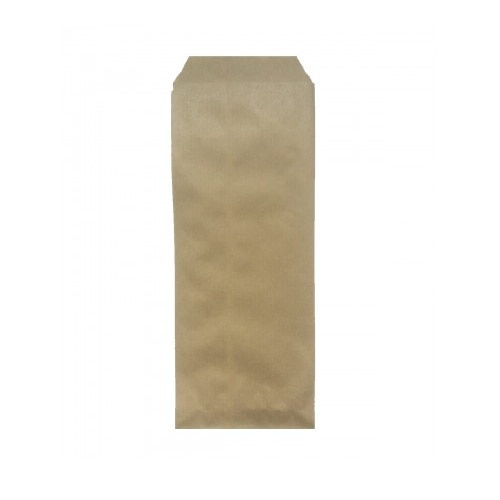 Pungi biodegradabile pentru tacamuri, hartie natur, 8x21 cm, set 2000 buc