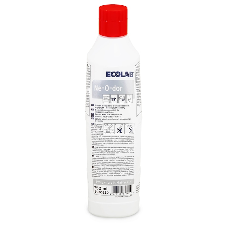 Neutralizator biologic de mirosuri neplacute Ne-o-dor 750 ml ECOLAB , dezodorizant puternic profesional