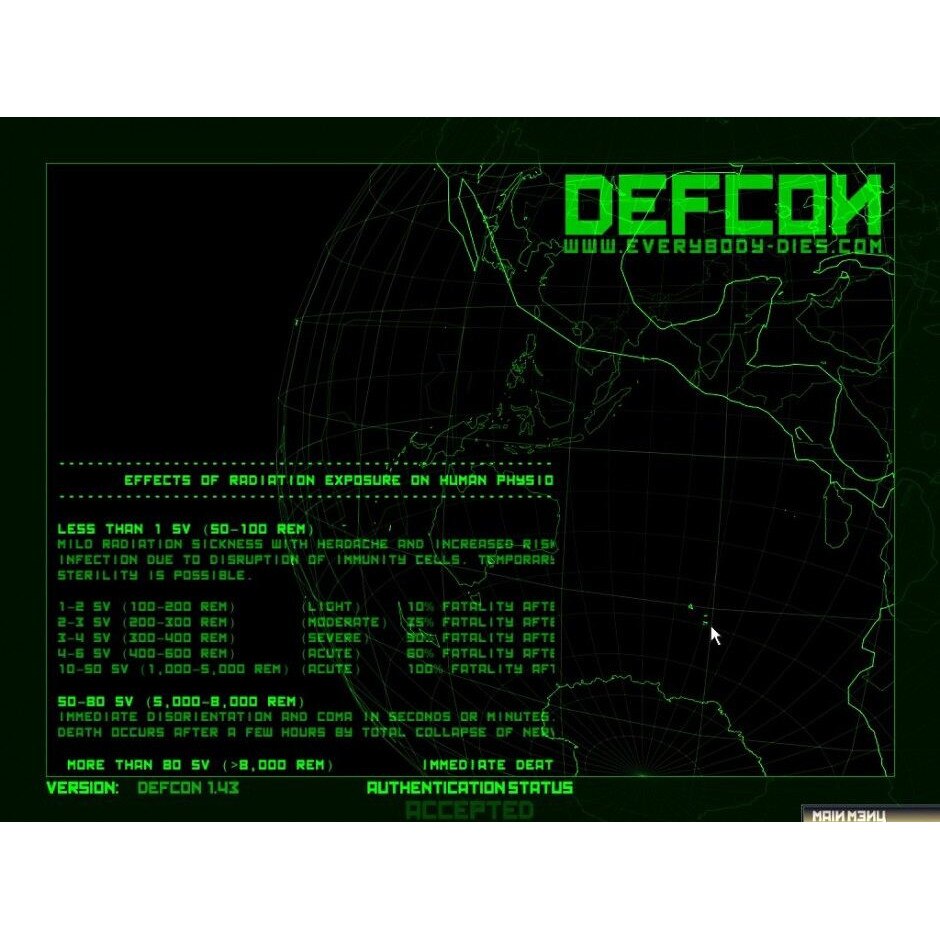 Joc DEFCON Steam Key Global PC (Cod Activare Instant) - eMAG.ro