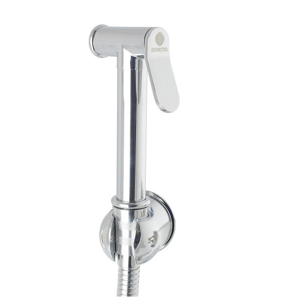 Set dus igienic suport si furtun,design rotund