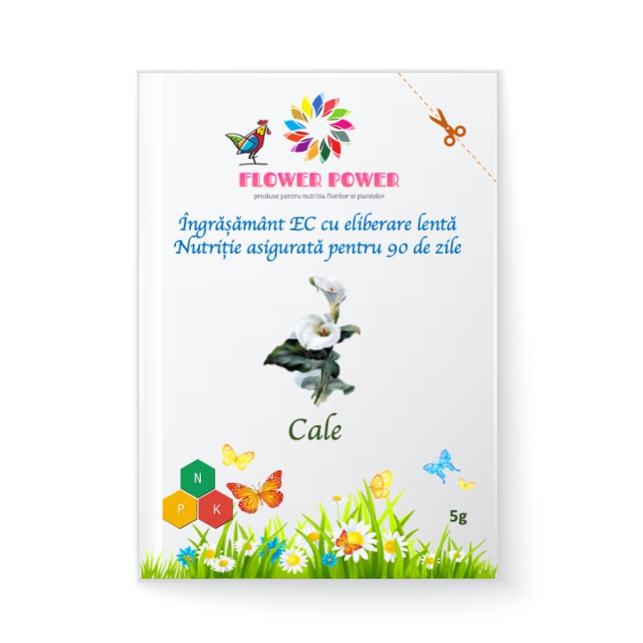 Ingrasamant cu eliberare lenta (90 zile) pentru Cale (plic 5 grame)