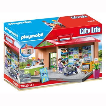 Playmobil City Life - Magazin Alimentar Playmobil City Life - Magazin Alimentar