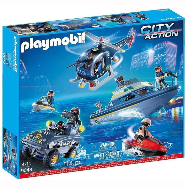 Playmobil City Action Óriás rendőrségi készlet