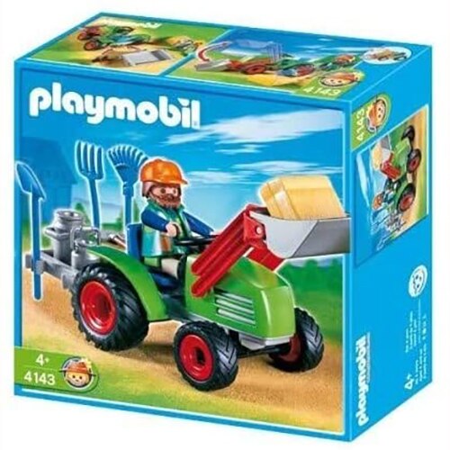 Playmobil Animals in the forest - Tractorul fermierului