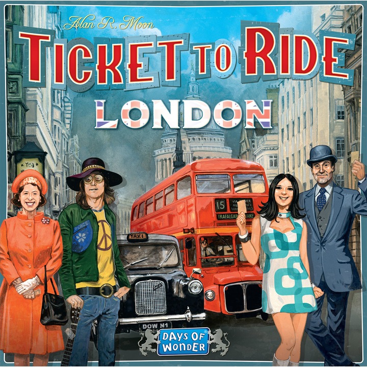 Игра Asmodee - Ticket to Ride London, Румънски език