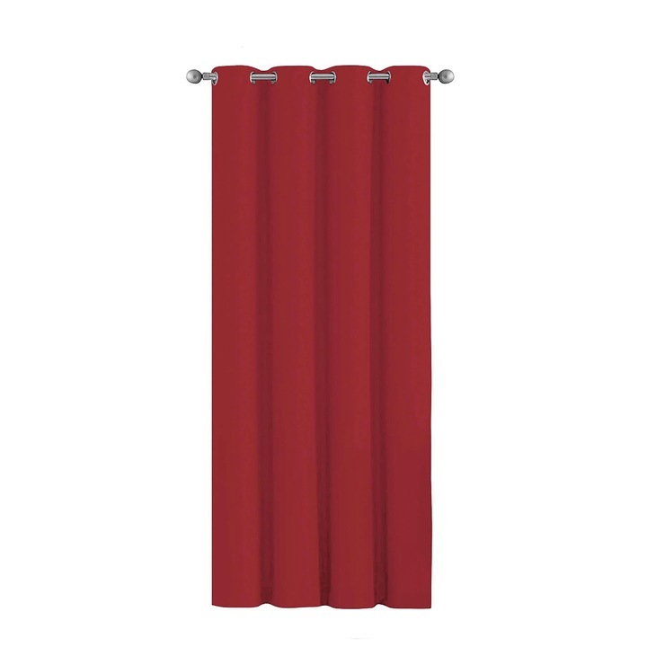 Draperie ,Swbsa, Blackout8054722,burgundy,135 X 245 cm,poliester