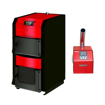 Pachet centrala mixta lemn si peleti Sunsystem Burnit WBS-ACTIVE 30 kw, cu ventilator, automatizare, si arzator Peleti Pell Eco 30 kw, snec, aprindere automata Pachet centrala mixta lemn si peleti Sunsystem Burnit WBS-ACTIVE 30 kw, cu ventilator, automatizare, si arzator Peleti Pell Eco 30 kw, snec, aprindere automata