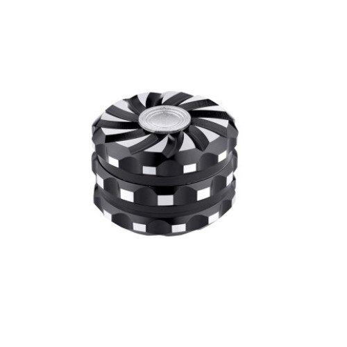 Grinder metalic Dreamliner black gray 60 mm cu spinner integrat