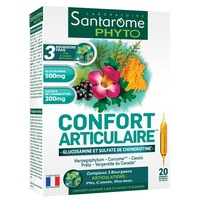 Supliment alimentar Confort Articulaire Santarome, 20 fiole