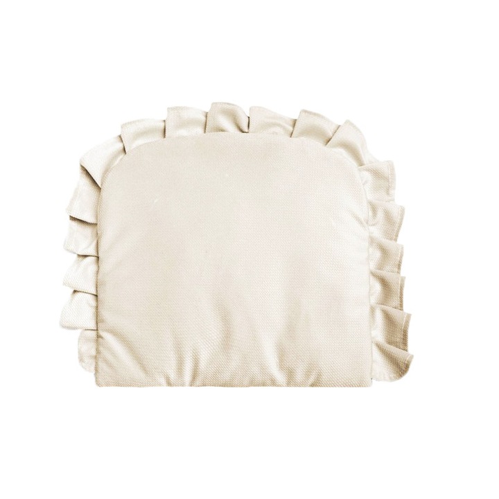 Perna cu volanase pentru copii 35 x 25 cm Sensillo 4636, Crem