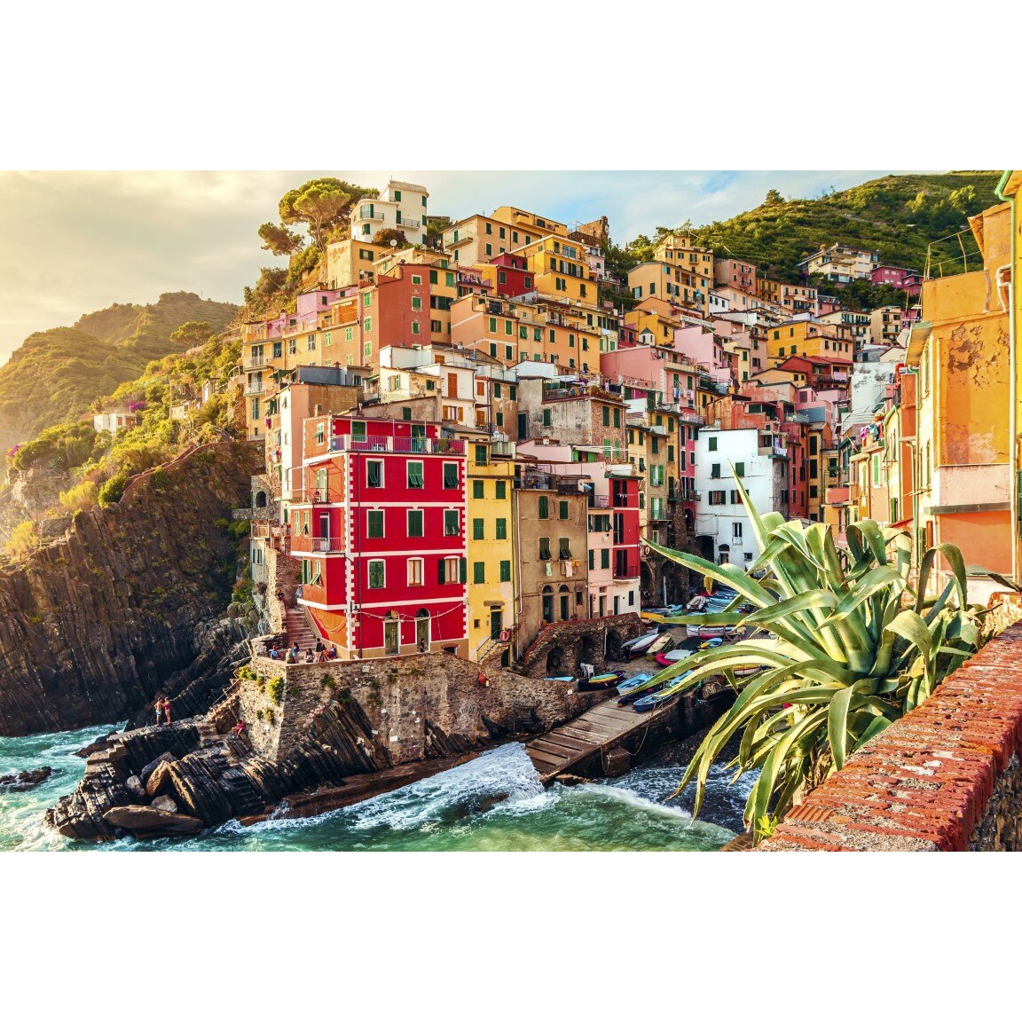Fototapet de perete autoadeziv si lavabil Cinque Terre3, 220 x 135 cm