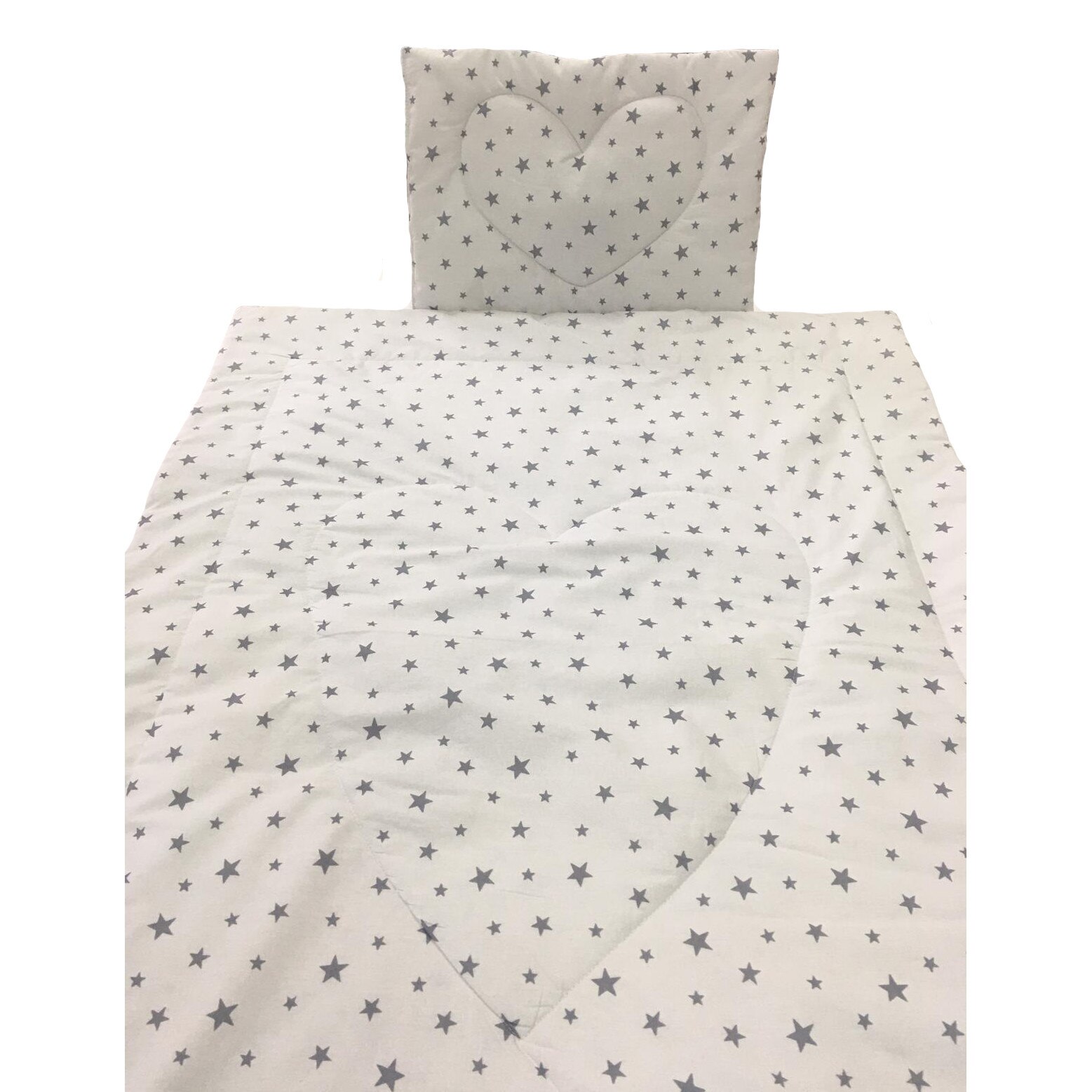 Set alb pilotica si pernuta nou-nascuti, din bumbac 100%, by Liz Line - PPranforce7