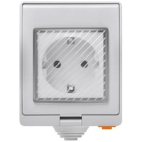Priza inteligenta pentru exterior Sonoff S55, Wireless, IP55, compatibil iOS/Android, Amazon Alexa/Google Assistant