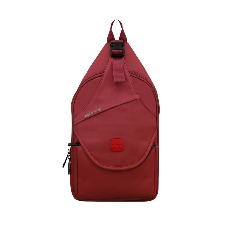 Geanta Premium ultra usoara, PROMATE Sling Bag, rucsac pentru tableta sau laptop pana la 10.1”, rosu