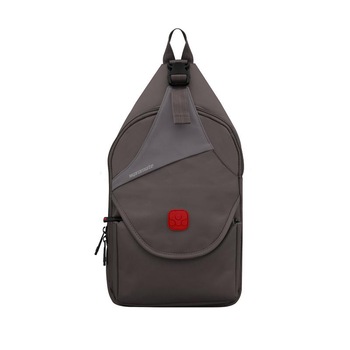 Geanta Premium ultra usoara, PROMATE Sling Bag, rucsac pentru tableta sau laptop pana la 10.1”, gri/maro Geanta Premium ultra usoara, PROMATE Sling Bag, rucsac pentru tableta sau laptop pana la 10.1”, gri/maro