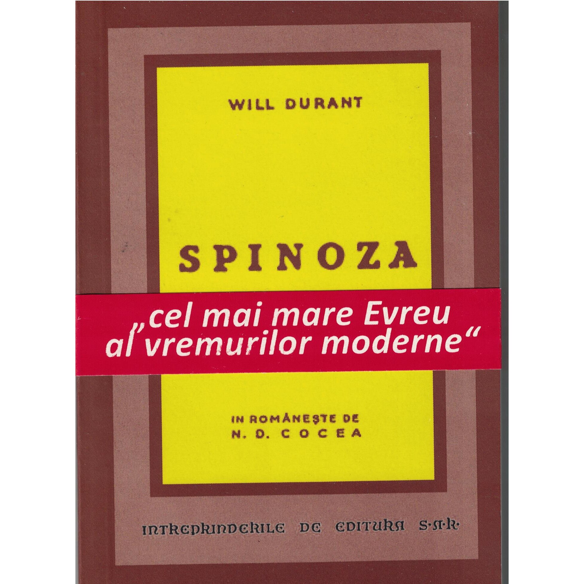 Spinoza - Will Durant