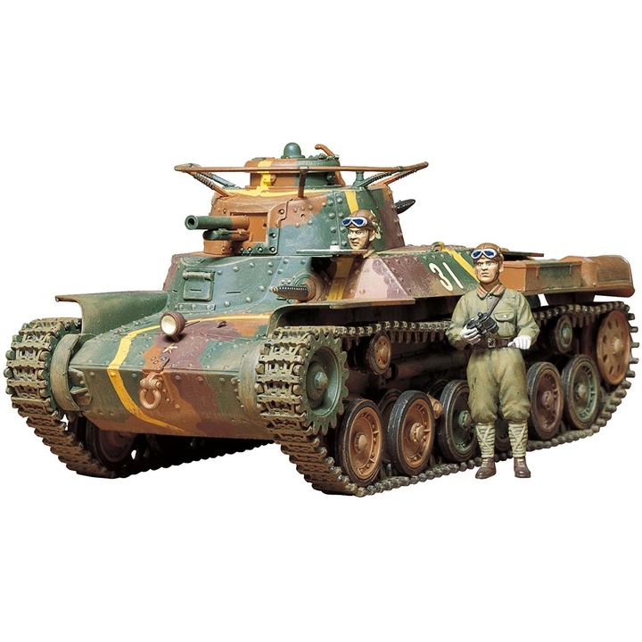 Macheta Militara Tamiya Japanese Medium Tank Shinhoho Type 97 ( CHI-HA ) 1:35 Tam 35075