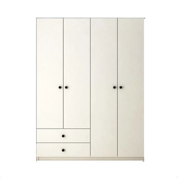 Dulap cu 4 usi si 2 sertare Beta Modella, 120 x 170 x 47 cm, Alb, Pal 18 mm Dulap cu 4 usi si 2 sertare Beta Modella, 120 x 170 x 47 cm, Alb, Pal 18 mm