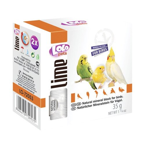 Calcar natural Lolo pentru pasari, 35 g