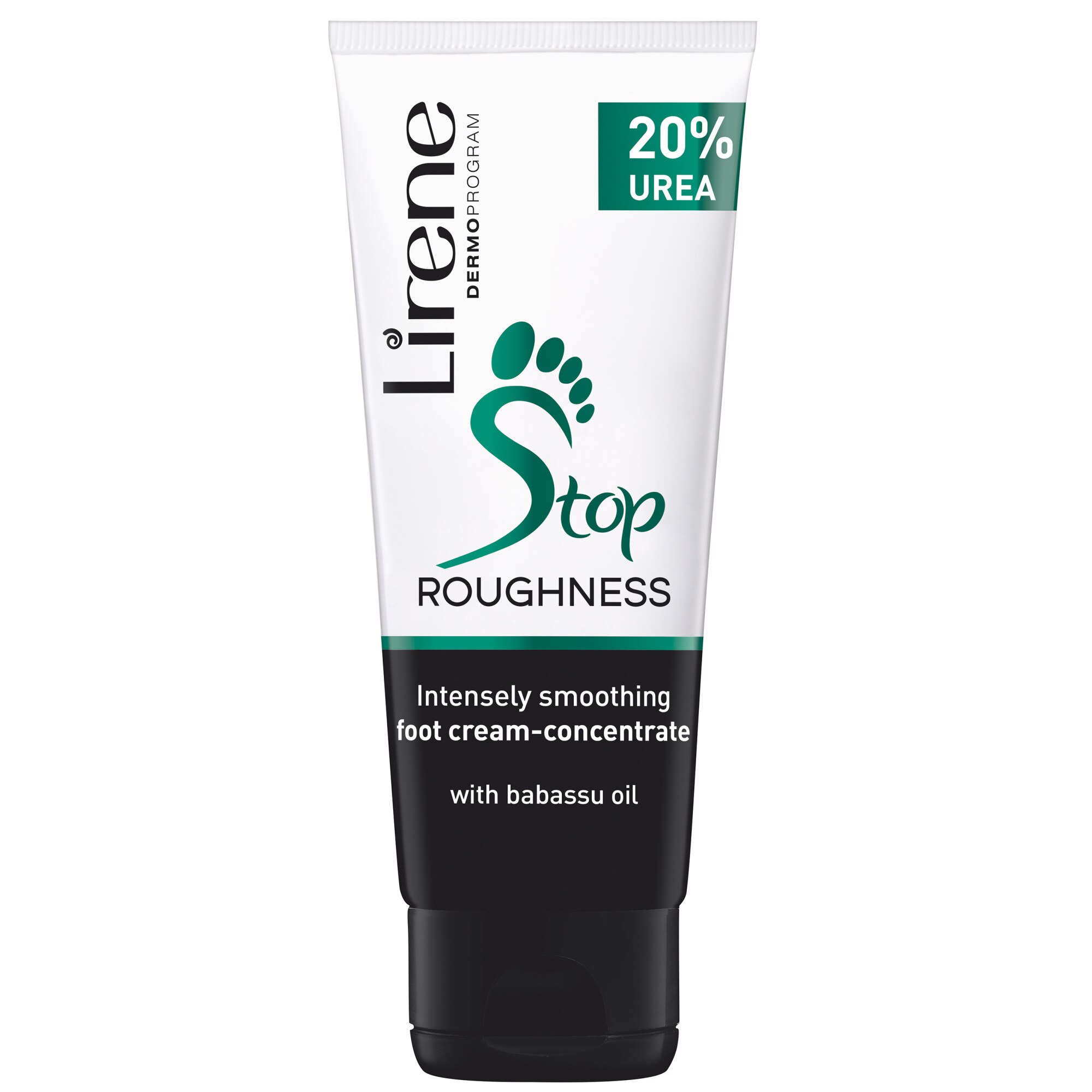 Crema concentrata Lirene Stop-Descuamare, cu 20% Uree, pentru o catifelare intensa a picioarelor, 75ml