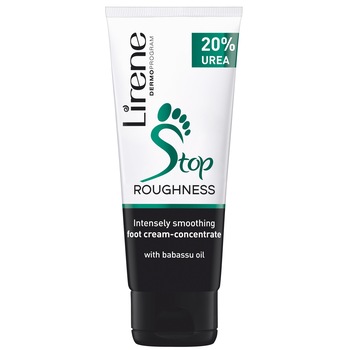 Crema concentrata Lirene Stop-Descuamare, cu 20% Uree, pentru o catifelare intensa a picioarelor, 75ml Crema concentrata Lirene Stop-Descuamare, cu 20% Uree, pentru o catifelare intensa a picioarelor, 75ml